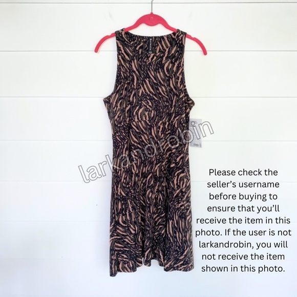 NEW Athleta Santorini Thera Printed Dress Medium - Picture 13 of 17